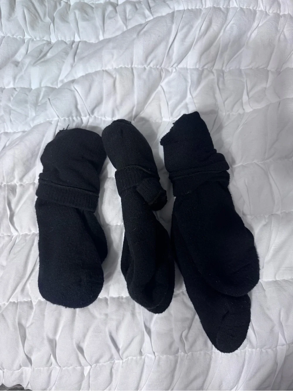 Black quarter Socks - Pack of Three